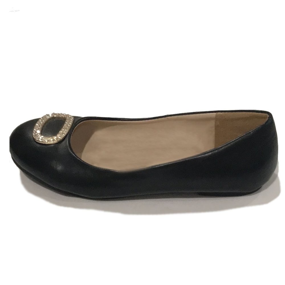 RoseGirl Black Shoes for Kids/Girls